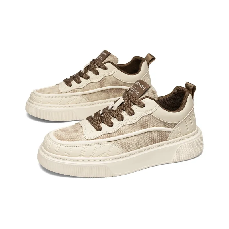 OFFER AITR Slip Resistant Cushioning Abrasion Resistant Low Top Skateboard Shoes Men's-2