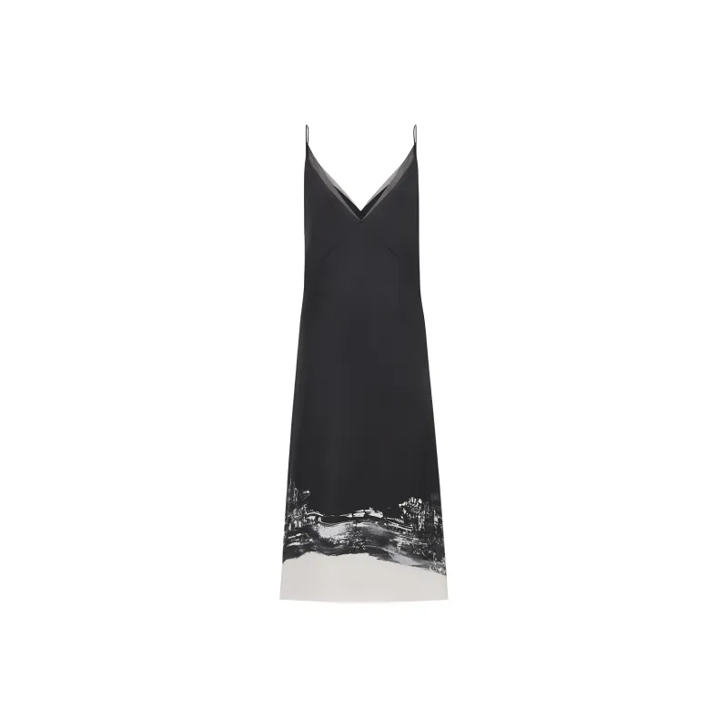 DIOR Slip Dresses Women's Black-1