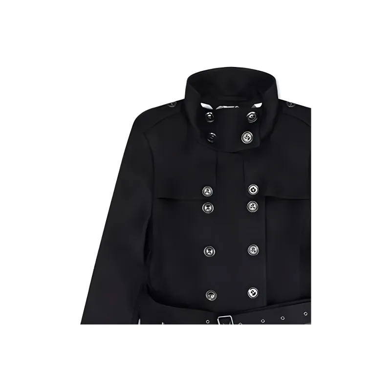 Burberry Velvet Jackets Women's Black-4