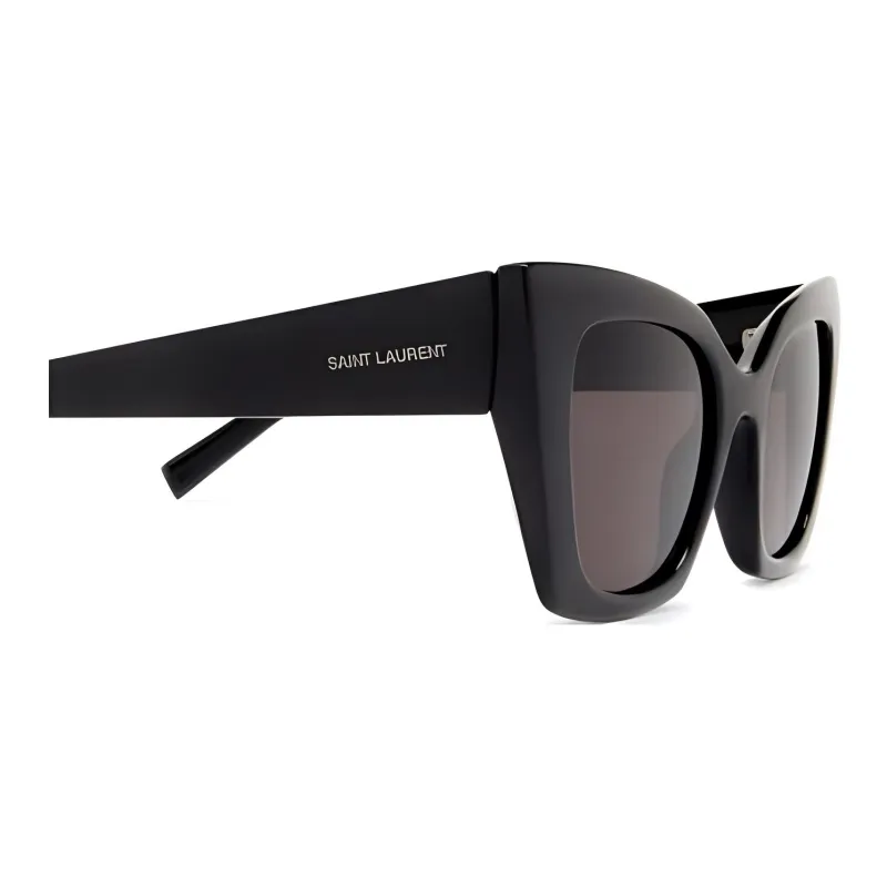 SAINT LAURENT Eyewear Bold Cat Eye Frame Sunglasses-3