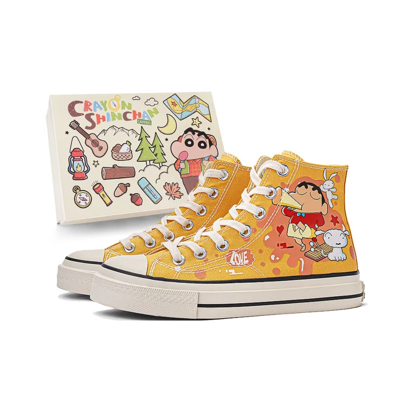 Crayon Shinchan High Top Canvas Shoes Unisex-14