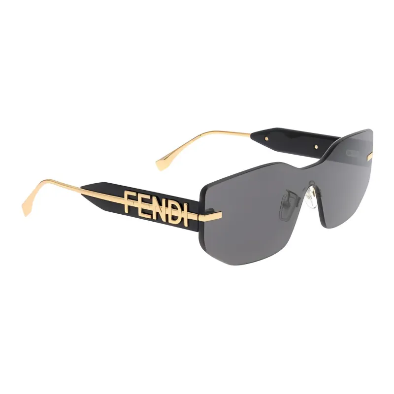 FENDI Shield Frame Sunglasses-4