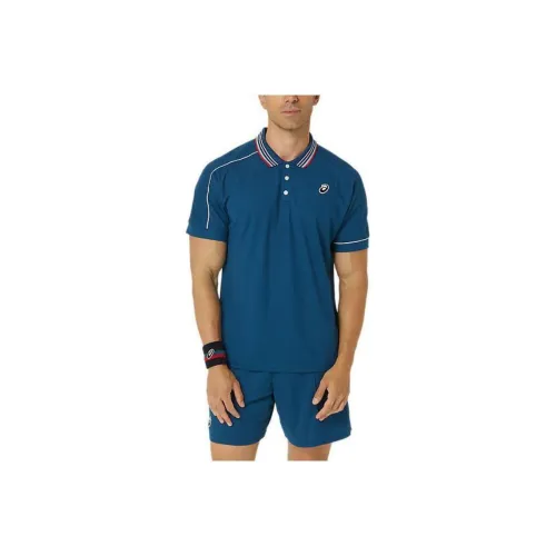Asics Classic Polo Shirt Polo Shirt Men's Taupe