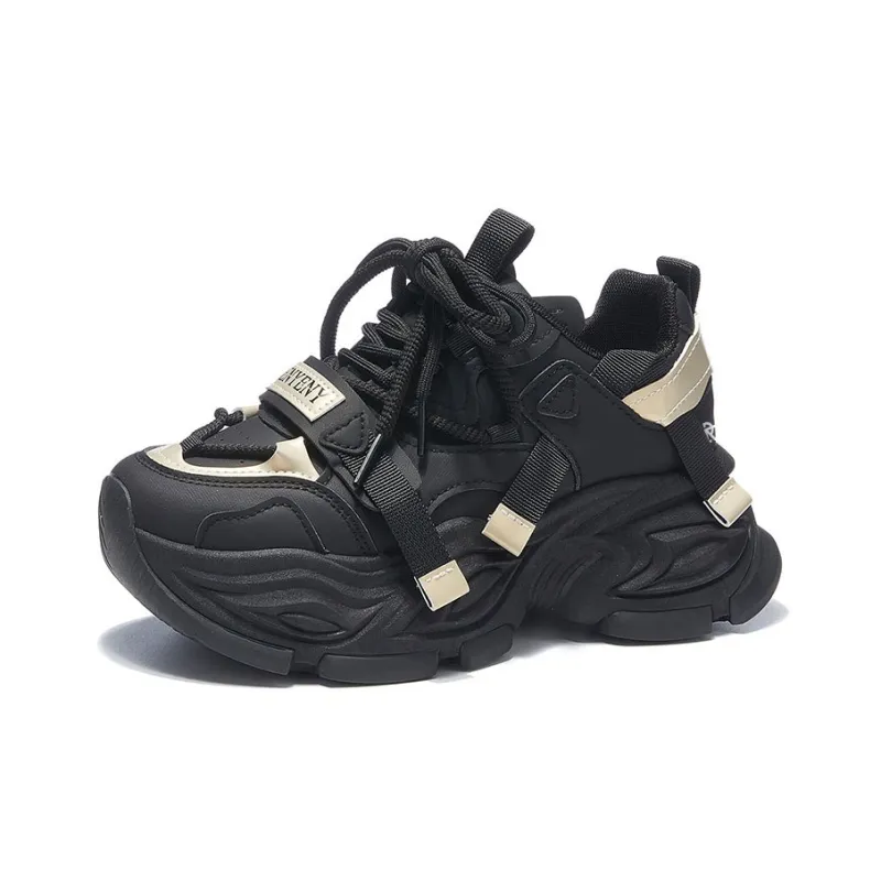 ROBINHOOD Cushioning, Slip Resistant, Abrasion Resistant, Impact Resistant Low Top Chunky Sneakers Women's Box Included-2