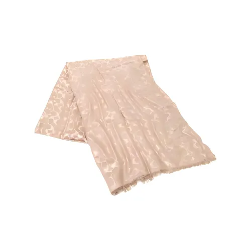 COACH Modal Knit Scarves Women's Beige