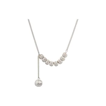 Shunqin Silver Building 999 Fine Silver Sterling Silver Necklaces Women's