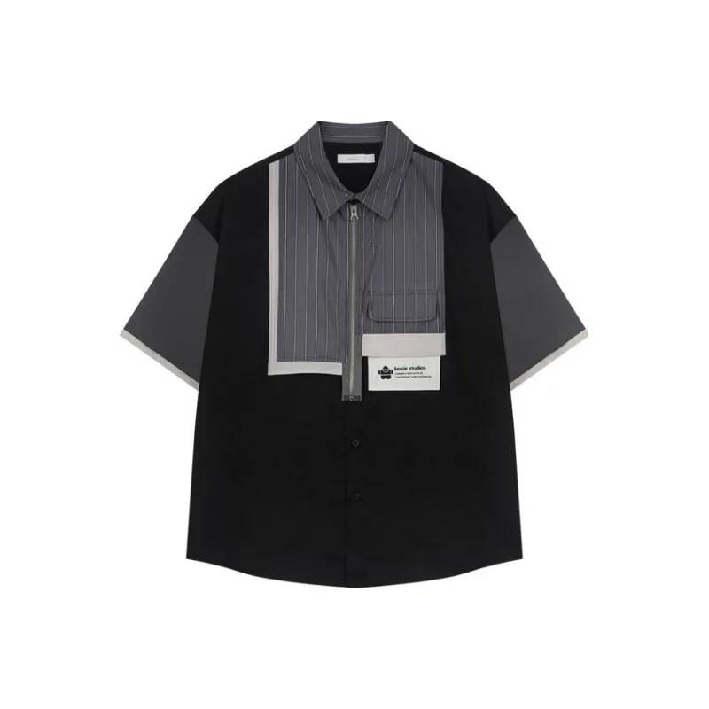 Bosieagender x XIAOHUAREN LIANMINGKUAN SS23 Shirt Unisex Black-0