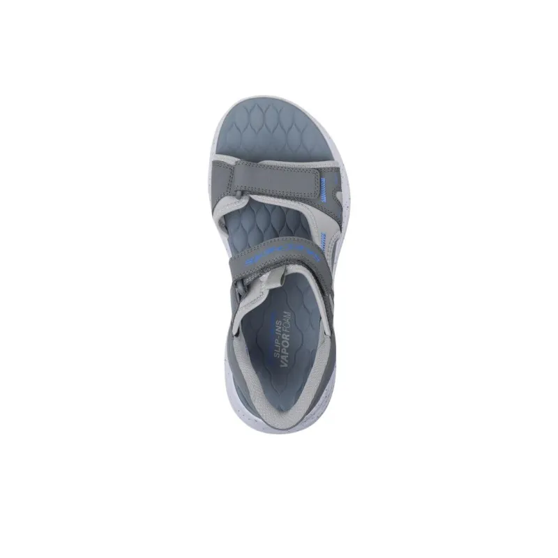Skechers Vapor Foam Beach Sandals Men's Gray-3