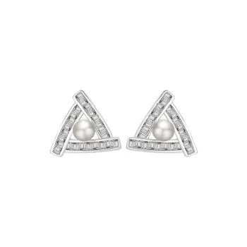 Beth Jewelry Pearl Stud Earrings Women's