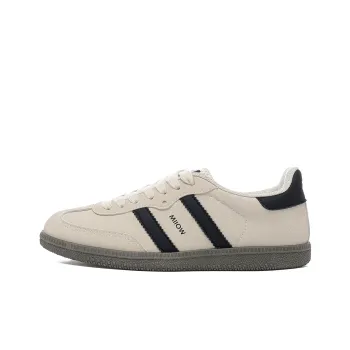 MIIOW German Army Trainers Lightweight Low Top Skateboard Shoes Women's Beige