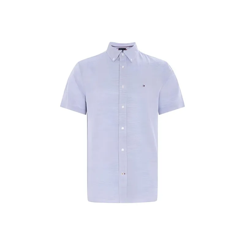 Tommy Hilfiger Shirts Men Light Gray Blue-0