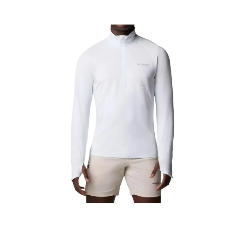 Columbia Summit Valley Titanium Omni-Shade™ Shirt Men's White-0