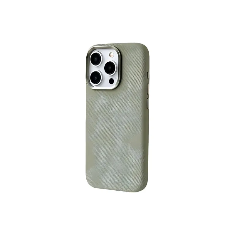 Leather Material Solid Color Fiber Magnetic Phone Cases Compatible With IPhone 16/15 Pro Max/Apple 13/14 Pro/Max-28