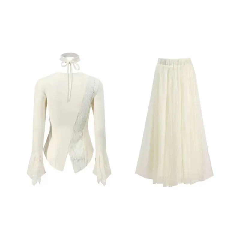 PUREIDOL Two Piece Skirt Sets Women's-1