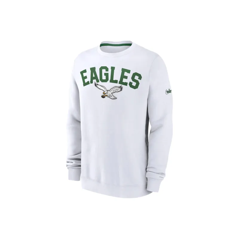 Nike x NFL Collaboration Philadelphia Eagles Athletic Team Sweatshirt Men's White-0