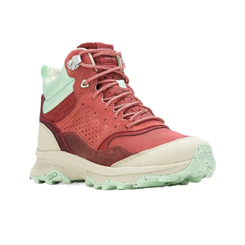 MERRELL Speed Solo Mid Top Outdoor Shoes Women's Red-2