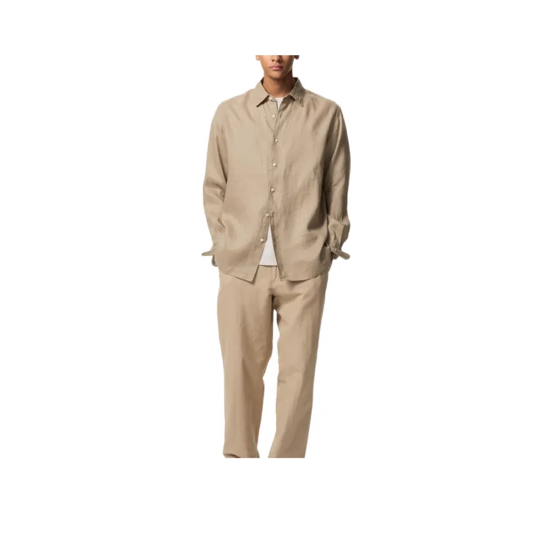 UNIQLO Shirts Unisex Dark Beige-0