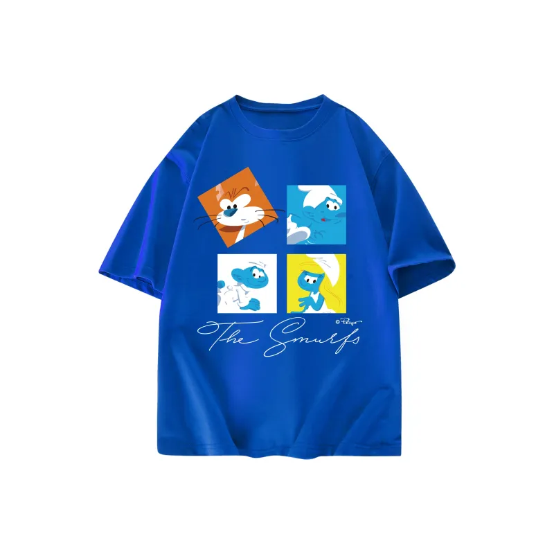 The Smurfs T Shirts Unisex-16