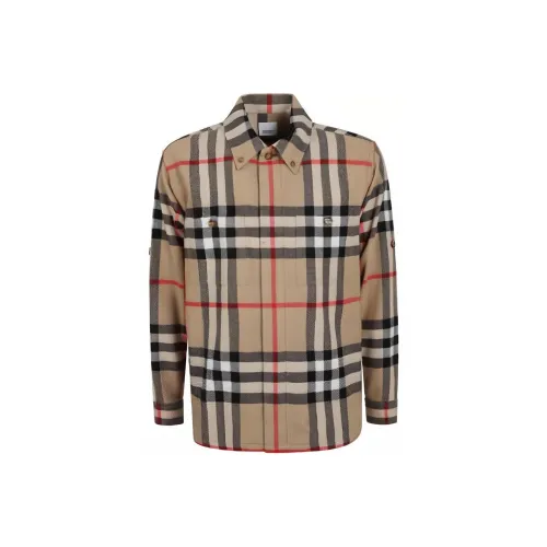 Burberry Checked Long Sleeved Shirt