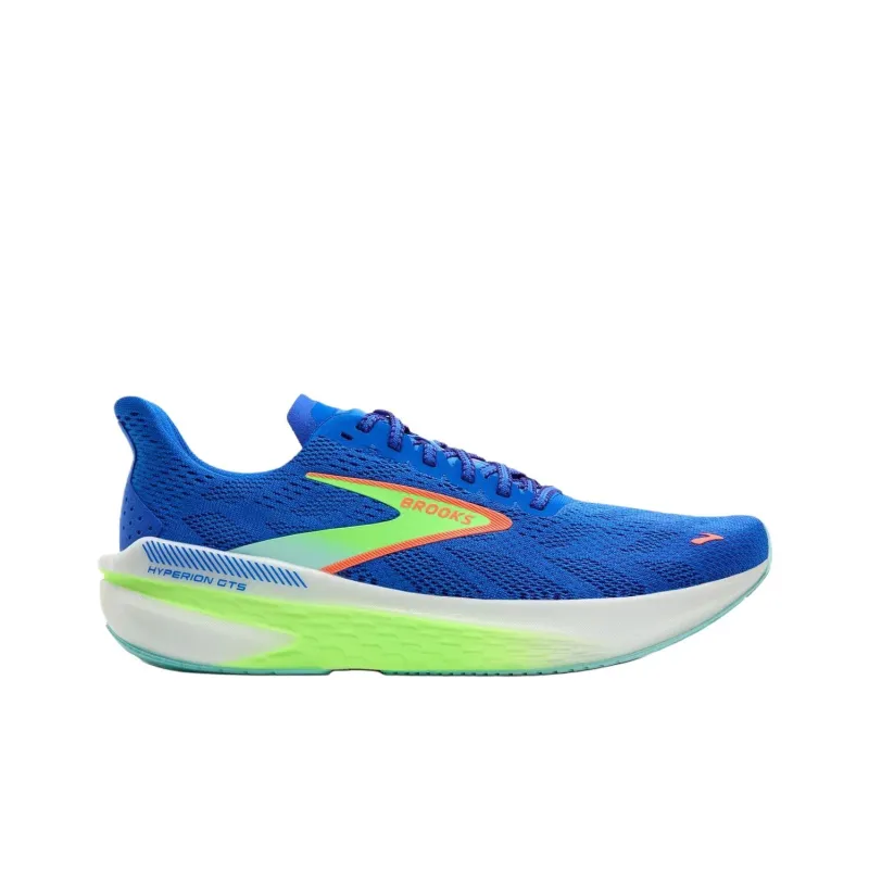 Brooks Hyperion GTS Anti Slip Wear Resistant Low Top Running Shoes Men's Blue-1