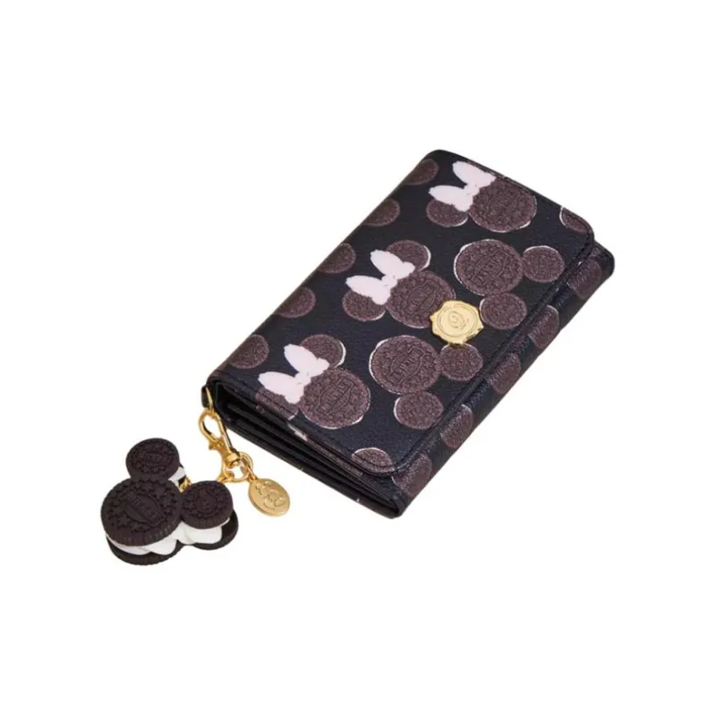 Disney Cotton Wallet Women's Brown & Black-1