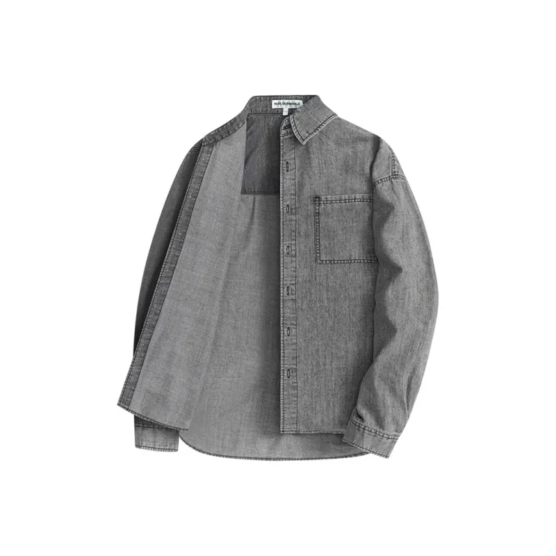 FAIRWHALE Shirt Unisex Light Gray-0
