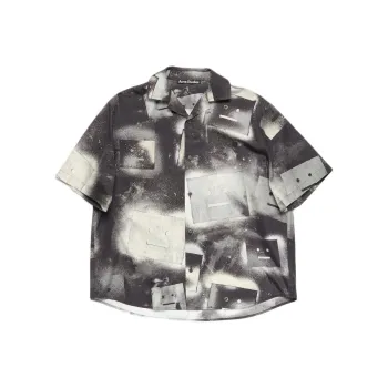 Acne Studios Printed Button Up Shirt