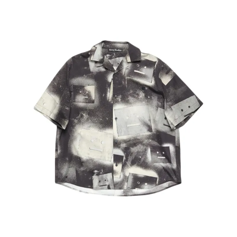 Acne Studios Printed Button Up Shirt-0