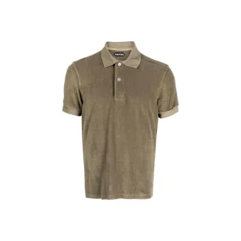 TOM FORD Polo Shirt Men's Brown