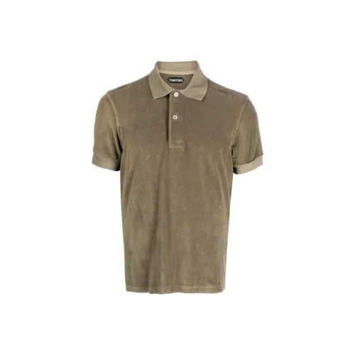 TOM FORD Polo Shirt Men's Brown