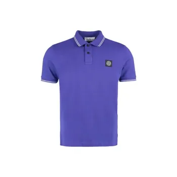 STONE ISLAND Polo Shirt Men's Purple