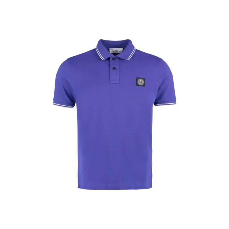 STONE ISLAND Polo Shirt Men's Purple-0