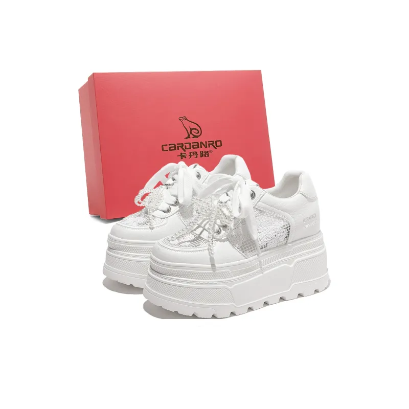 CARDANRO Small sized Sky Vegetables Low Top Skateboard Shoes Women's-5
