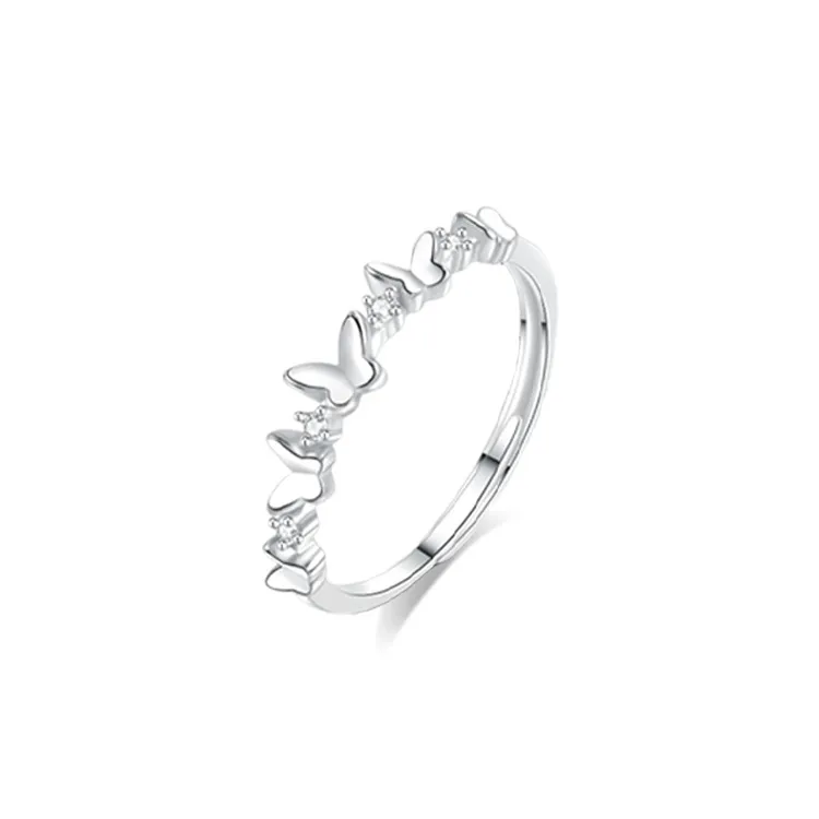 SHK Sterling Silver Rings Unisex-10