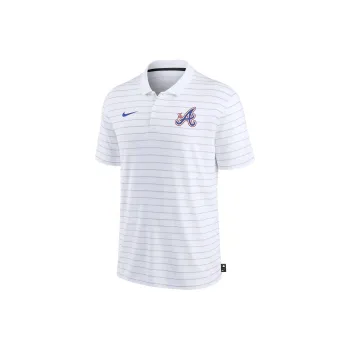 Nike Atlanta Braves City Connect Victory Polo Shirt Men's White