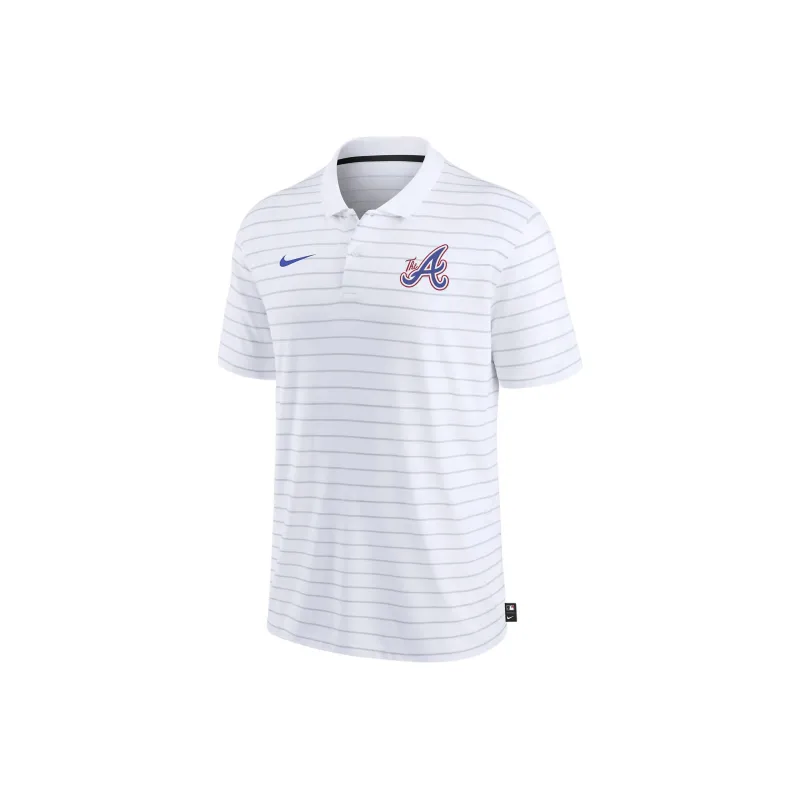 Nike Atlanta Braves City Connect Victory Polo Shirt Men's White-0