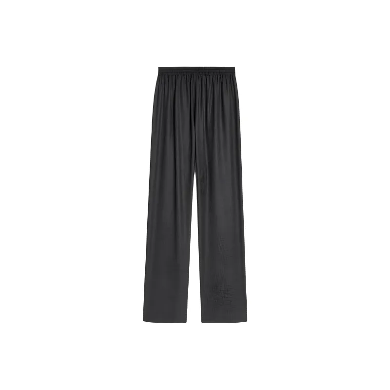 CELINE Knitted Sports Pants Women's Gray Black-1