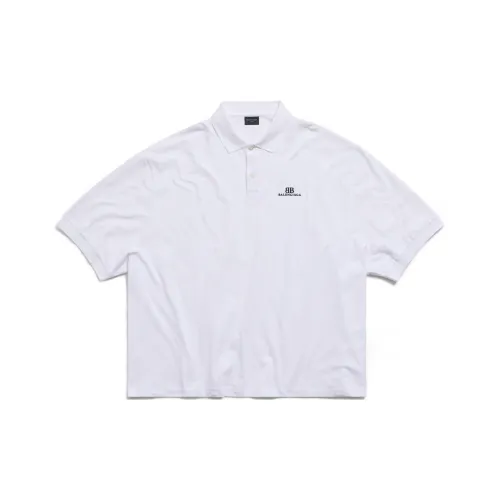 Balenciaga Men's Bb Classic Oversized Polo
