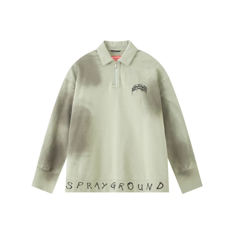 SPRAYGROUND Sweatshirt Unisex Gray Green-0
