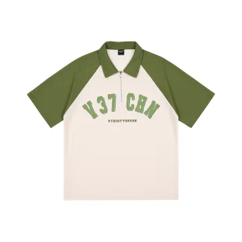 V37 Polo Shirts Unisex Green