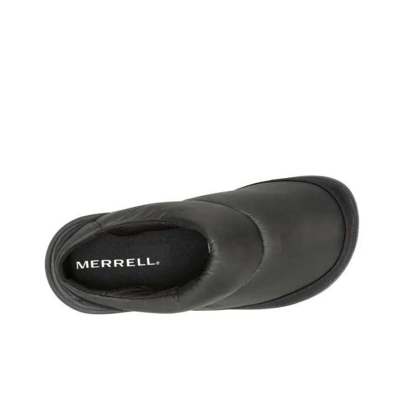 MERRELL Hut Moc 2 Slip Resistant Wrap toe Slippers Women's Black-4