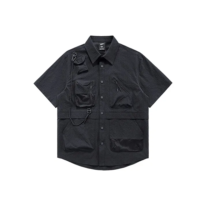 VIP Functional Series Shirt Unisex Black Blue-0