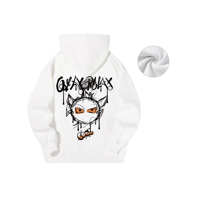 GXXX Demon Hooded Fall And Winter Sweatshirt Unisex-49