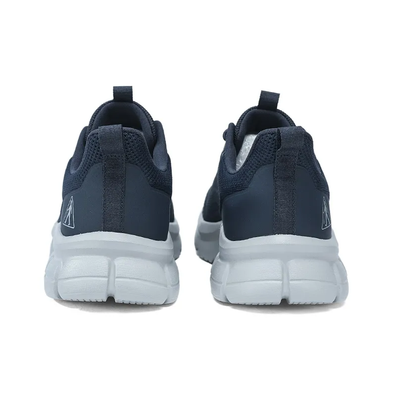 ZULIZ Sports Elderly Shoes Casual Shoes Men Low Top Black/Dark Blue-10
