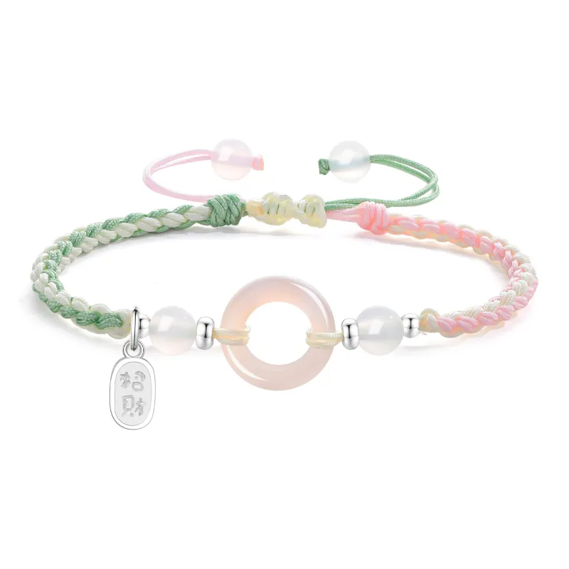 Lao Feng Xiang Chalcedony Bracelets Unisex-7