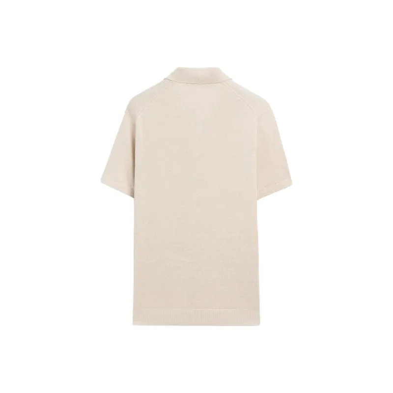 Massimo Dutti Polo Shirt Men's Ecru-1
