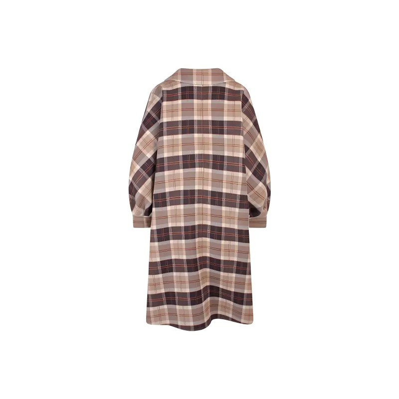 GUCCI Reversible Gg Cape style Coat-1