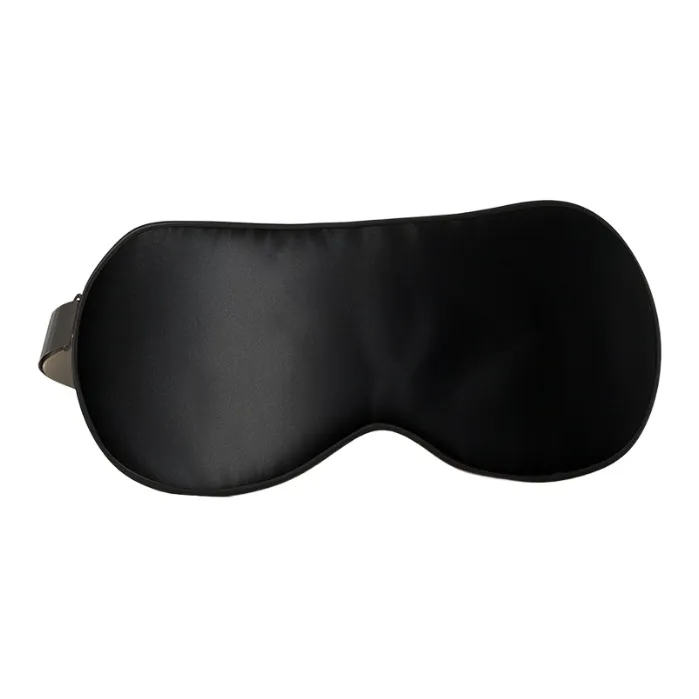 WECAN Silk Eye Mask, Solid Color-0