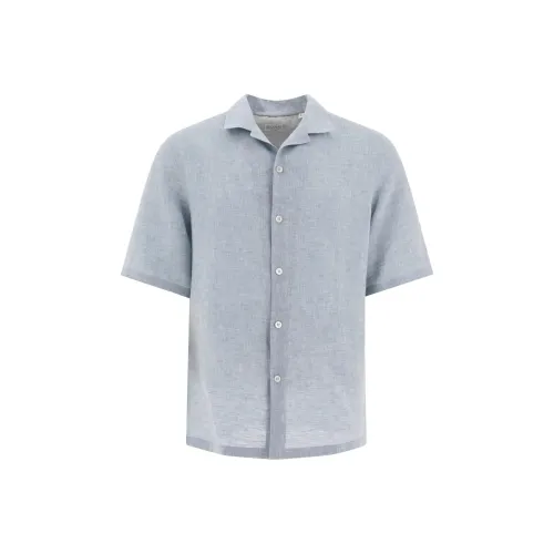 Brunello Cucinelli Short Sleeved Button Up Shirt