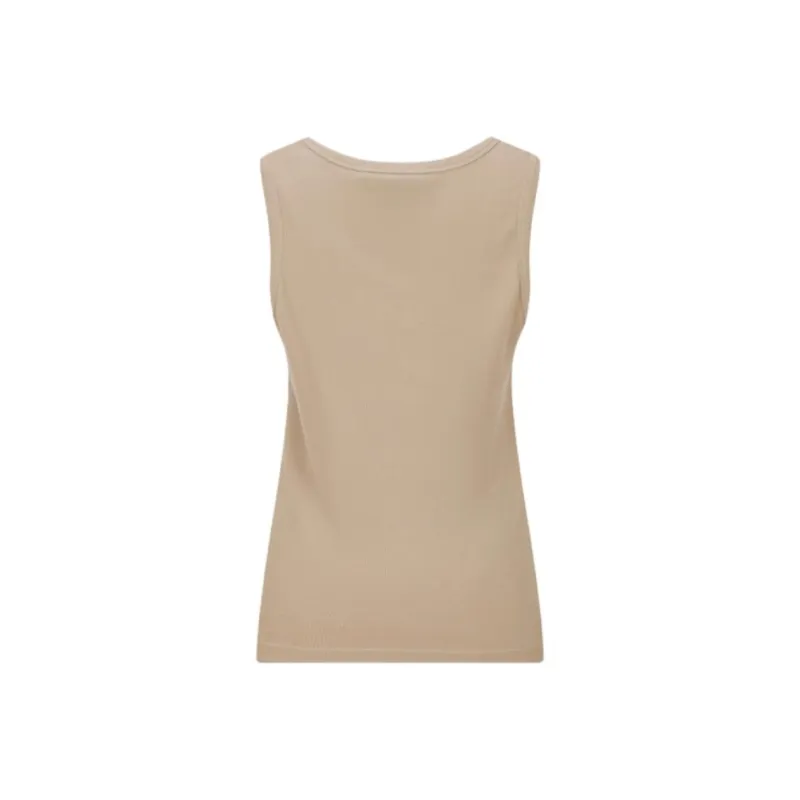DEGAIA Tank Top Women's Light Coffee-1